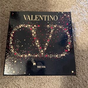 Valentino Voce Viva Box with Gold and Red Accents